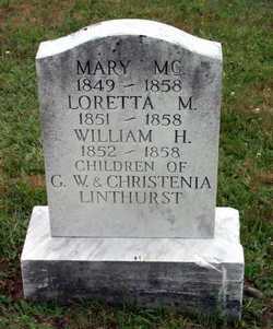 Mary Mc. Linthurst 