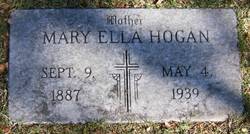 Mary Ella <I>Edmonston</I> Hogan 