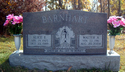 Alice Elizabeth <I>Haught</I> Barnhart 