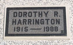 Dorothy Rebecca <I>Sweet</I> Harrington 