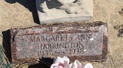 Margaret Ann “Peggy” Harrington 