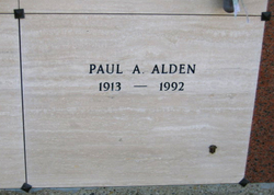 Paul A Alden 