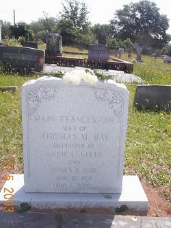 Mary Frances <I>Coe</I> Bay 