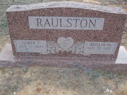 Adelia O <I>Wall</I> Raulston 