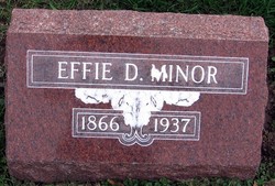 Effie D. <I>Davis</I> Minor 
