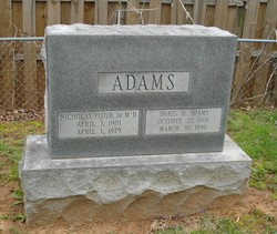 Dr Nicholas Floyd Adams Jr.