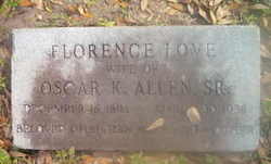 Florence Scott <I>Love</I> Allen 