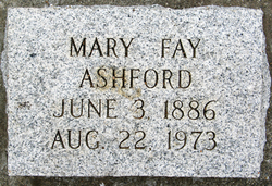 Mary Faye <I>Caldwell</I> Ashford 