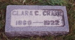 Clarinda “Clara” <I>Carter</I> Crane 