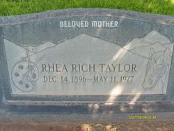 Rhea Rich <I>Taylor</I> Skelton 
