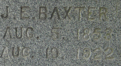 James Everett Baxter 