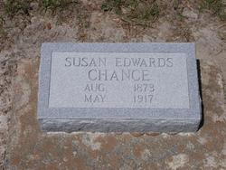 Susan Anna <I>Edwards</I> Chance 