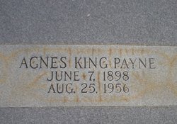 Agnes <I>King</I> Payne 