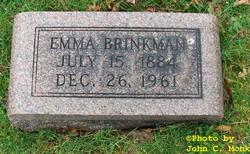 Emma <I>Wagner</I> Brinkman 