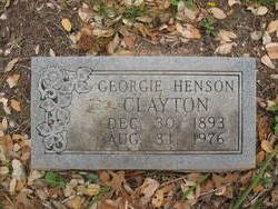 Georgie Belle <I>Henson</I> Clayton 