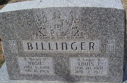 Louis J Billinger 