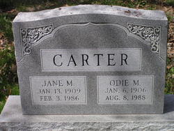 Jane M Carter 