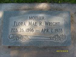 Flora May <I>Russell</I> Wright 