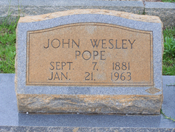 John Wesley Pope 