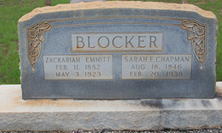 Zackariah Emmitt Blocker 