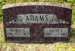 Maude Ellen <I>Gerard</I> Adams 
