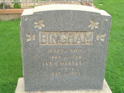 Annie Margaret <I>Hansen</I> Bingham 