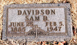 Samuel Devoe “Sam” Davidson 