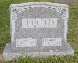 Dorothy Ellen “Dot” <I>Asher</I> Todd 