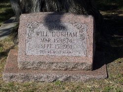 William “Will” Durham 
