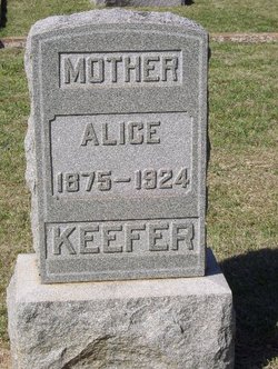 Alice <I>Carr</I> Keefer 