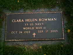 Y3 Clara Helen <I>Short</I> Bowman 