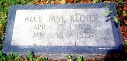 Alcy Jane Keener 