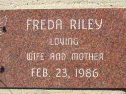 Freda <I>Wolff</I> Riley 