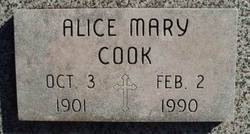 Alice Mary Cook 