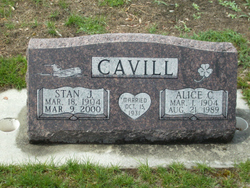 Stanley J Cavill 