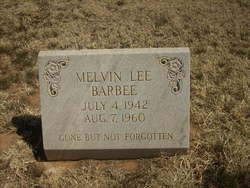 Melvin Lee Barbee 