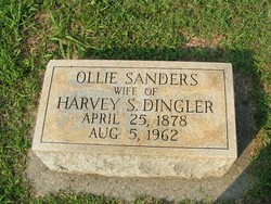 Ollie <I>Sanders</I> Dingler 