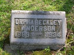 Orpha Leona <I>Beckley</I> Anderson 