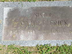 Marie F Frick 