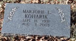 Marjorie L. <I>Redding</I> Koharik 