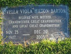 Vella Viola <I>Hilton</I> Barton 
