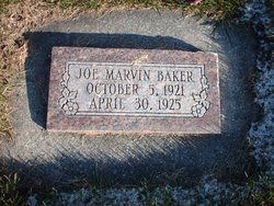 Joseph Marvin “Joe” Baker 