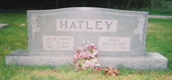 Sallie <I>Adams</I> Hatley 