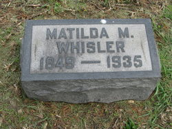 Matilda <I>McKinney</I> Whisler 