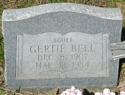Gertie Lou <I>Qualls</I> Bell 