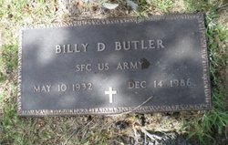Sgt Billy D Butler 