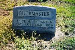Alice May <I>Harting</I> Buckmaster 