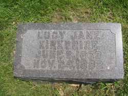 Lucy Jane <I>Hoge</I> Kirkbride 