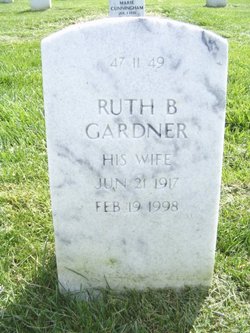 Ruth B <I>Brown</I> Gardner 