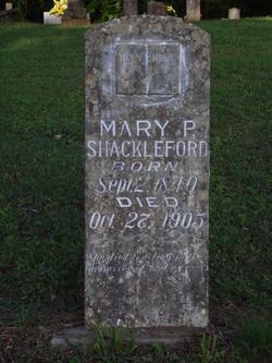 Mary P. <I>Ford</I> Shackleford 